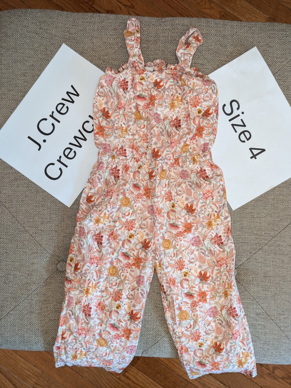 J.Crew Crewcuts Girls 4T Liberty Jumper